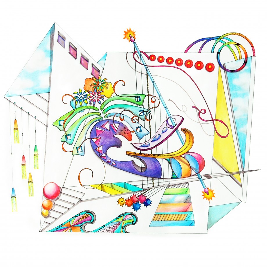 THE RASTAFARIAN FLUTE-HARPIST ARRIVED LATE - 