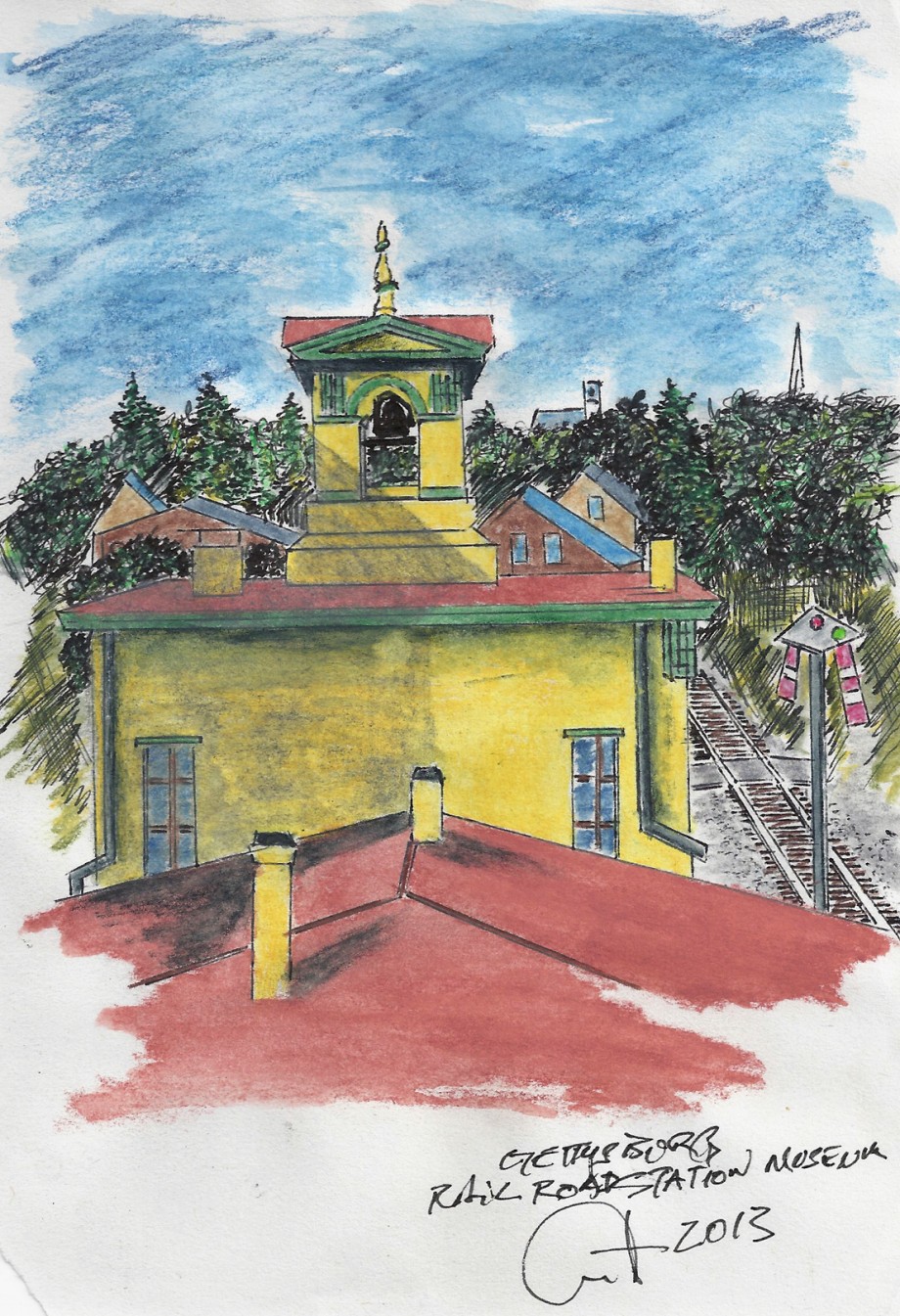 Hanover-gettysburg  Railroad - 
