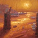golden evening by Mark Loman