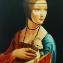 La dama con con l