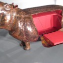Copper Hippo Drinks cabinet by Victor Tardetti