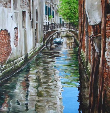Canal in Venice by Samantha Anne Hutchinson