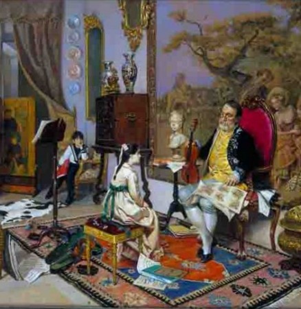 Su primera leccion by Fernando Lopez Pascual