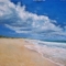 Big Cloud over Beach