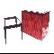 THE MAZE - Carved Wooden Wenge Chest with Frame