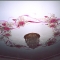 Roses And Ribbons. Ceiling Art.