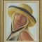 Gwen with Straw Hat