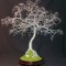 Hammered Leaves Bonsai, Wire Tree Sculpture