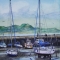 Tide out at The Cobb, Lyme Regis Dorset
