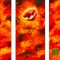Life Series - comtemporary set of 3 Paintings