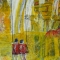 Children on a swing
