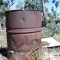 rusty barrel