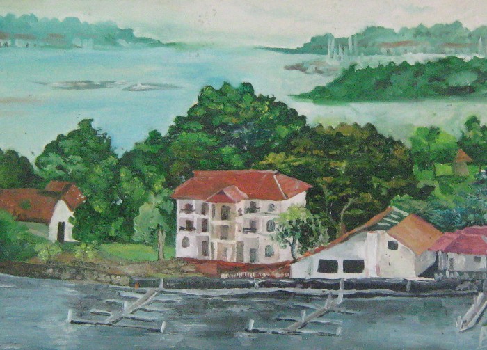 MARINA, BOLOGATTY PALACE, KOCHI : KERALA : INDIA - 