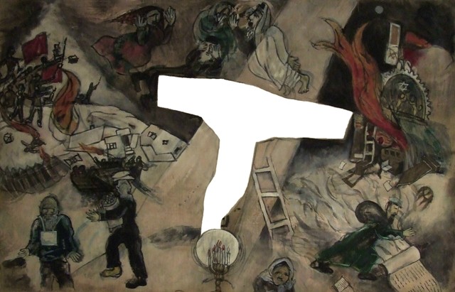 Saif Osmani - Anti-Object - Chagall 1939 - 