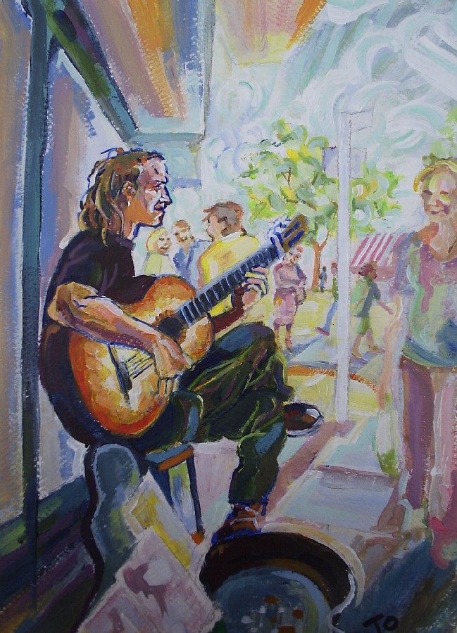 Giles Busking - 