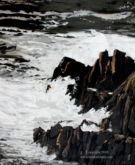 Rough Sea - Ned's Point - 