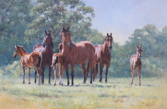 Mares And Foals - 