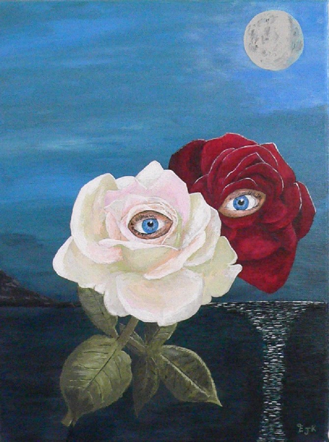 The Lovers (roses At Night) - 