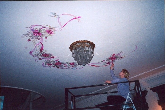 Painting On A Ceiling - 