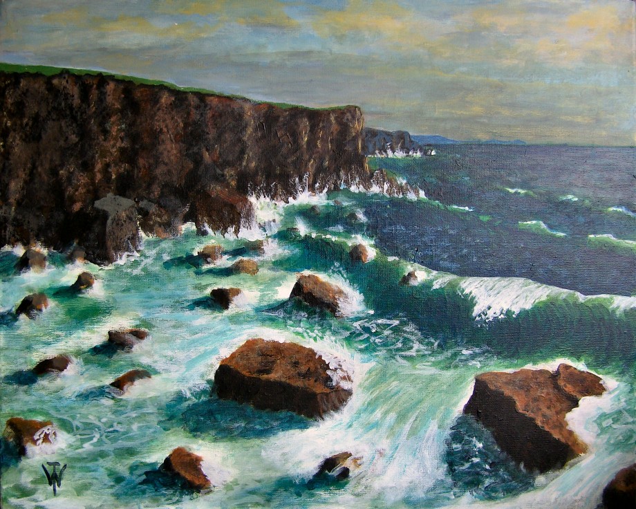 Cliffs,Rocks&Surf - 