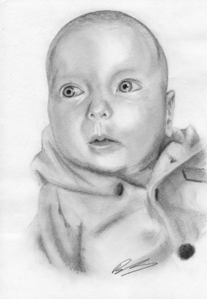 Commissioned Pencil Portrait 2 - 