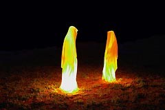 Light Art Timeguards By Manfred Kielnhofer - 
