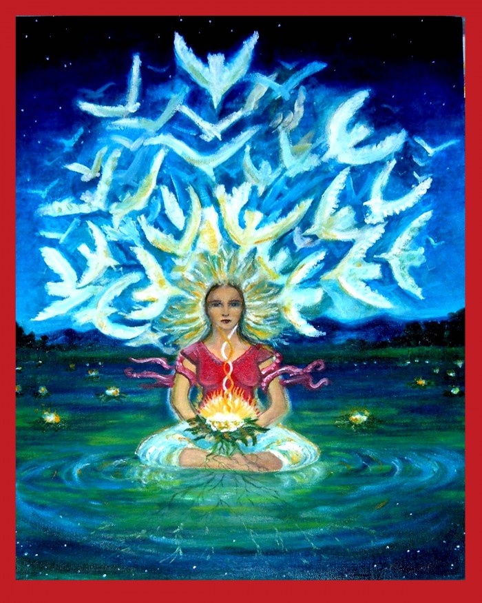 Goddess Of The Lotus - 