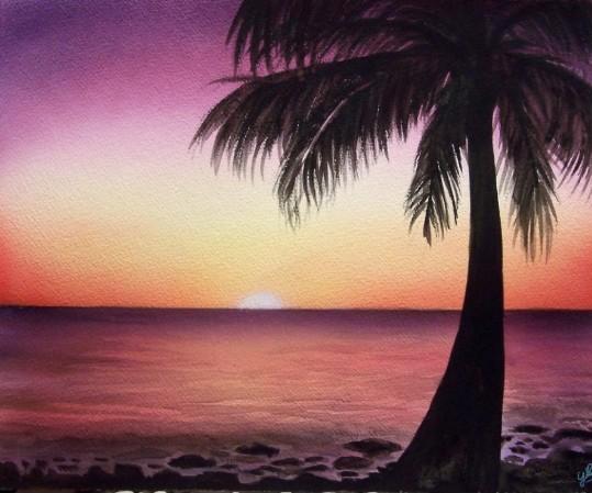 Sunset On The Bahamas - 