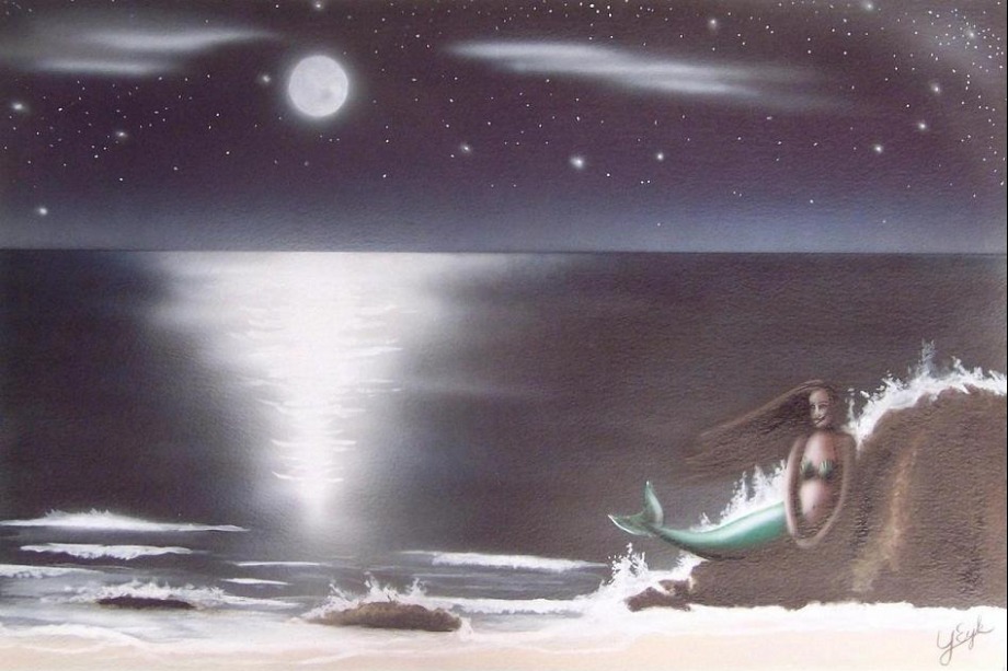 Mermaid By The Shore - 