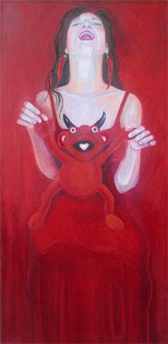 She Who Dances With The Devil - Red Dress 03 - 
