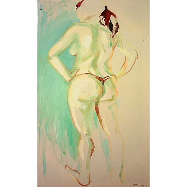 A Woman From The Back - 