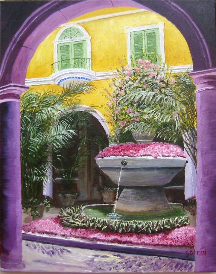 A Spanish Patio - 