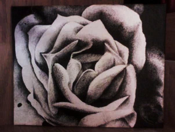 Rose Oil Painting - 