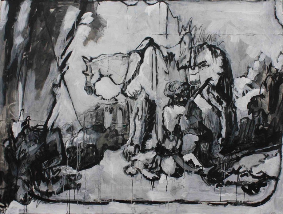 Horse And Men (after Rembrandt) - 