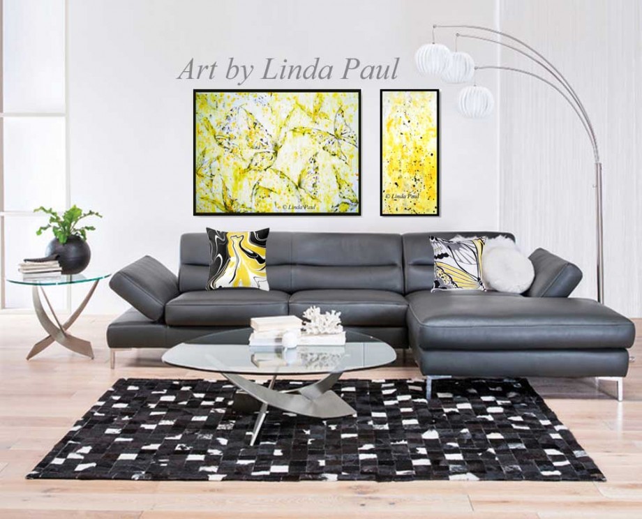 Butterfly Wall Art On Canvas -  Canvas Art In Blac - 
