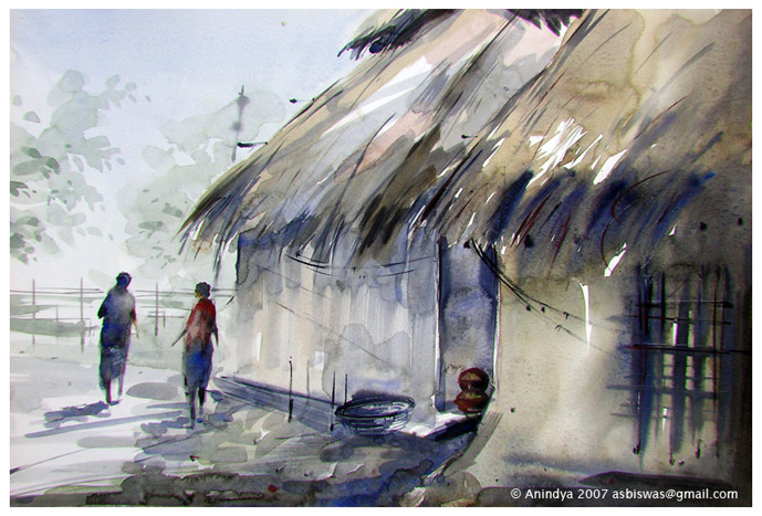 A View Of A Village - 