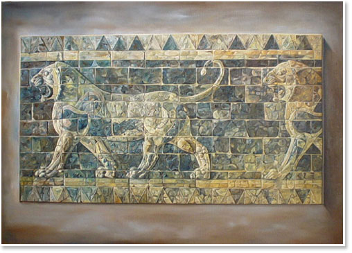 Lion's Frieze - 