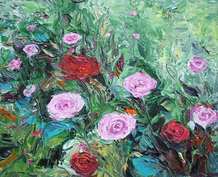 Rose Bushes - 