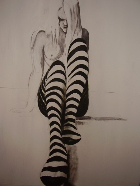 Girl In Stockings - 