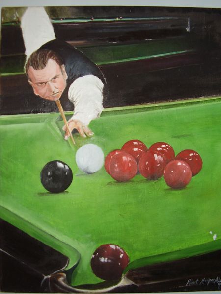 SNOOKER PLAYER - 