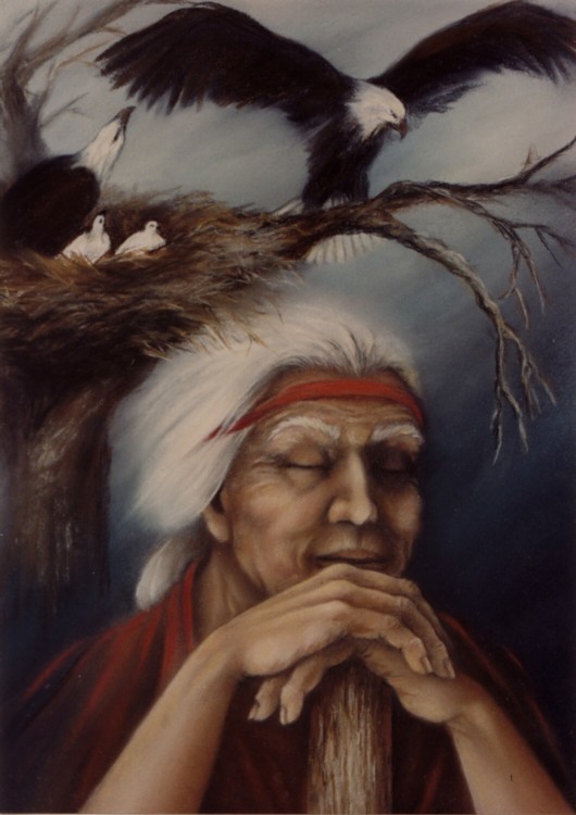 Visions Of Nesting Eagles - 