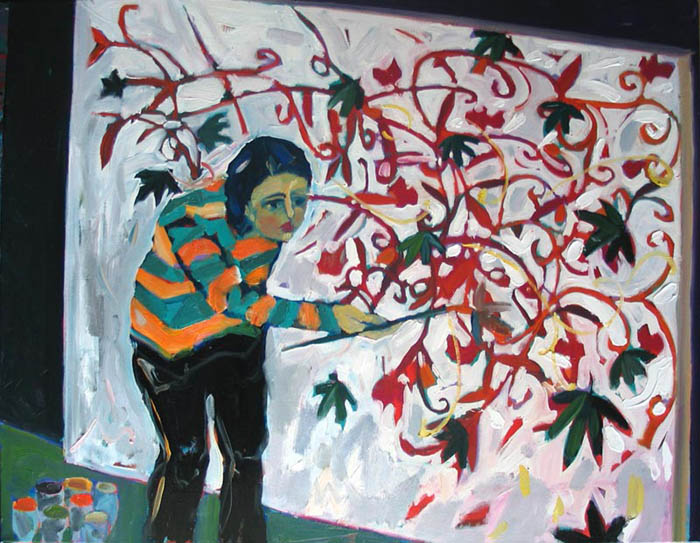 Ann Is Painting - 