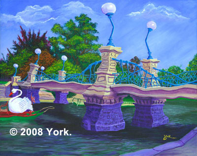 Swan Bridge, Boston, MA - 