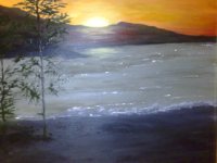 Lake Sun Set - 