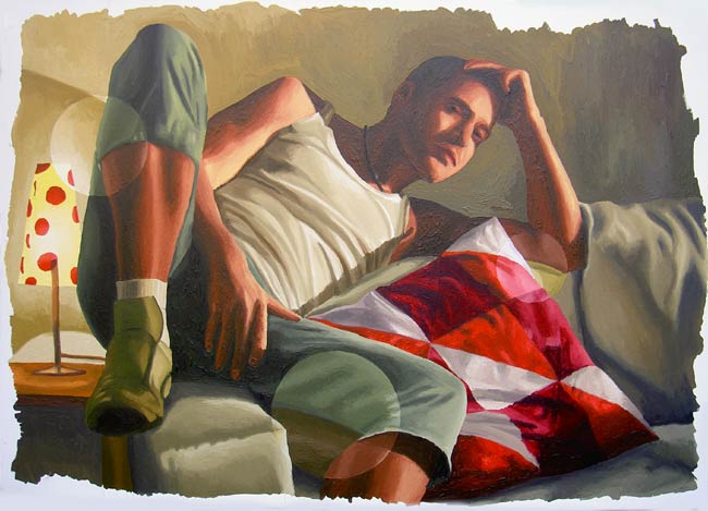 Man On Sofa - 