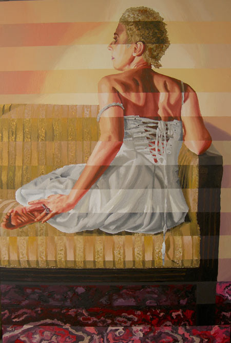 Woman On Sofa - 