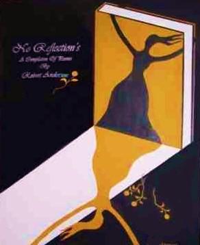 No Reflection's Artwork For My Poetry Book Cover - 