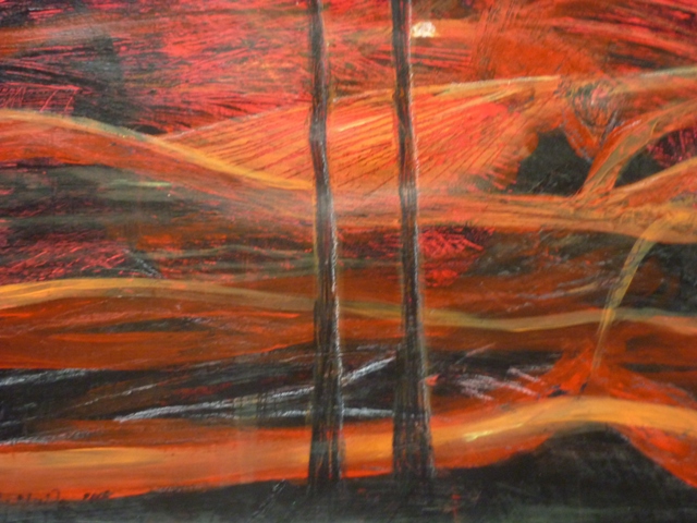 Landscape Red-black - 