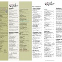Naked oyster menu by Laurie  Aurigemma