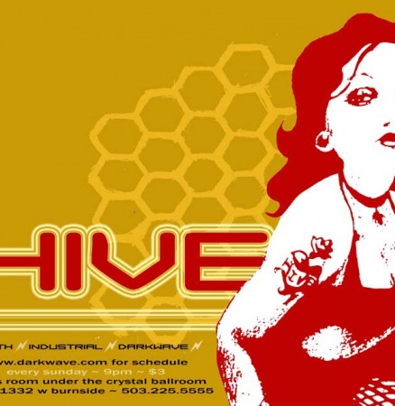 Orange Hive by George Reid